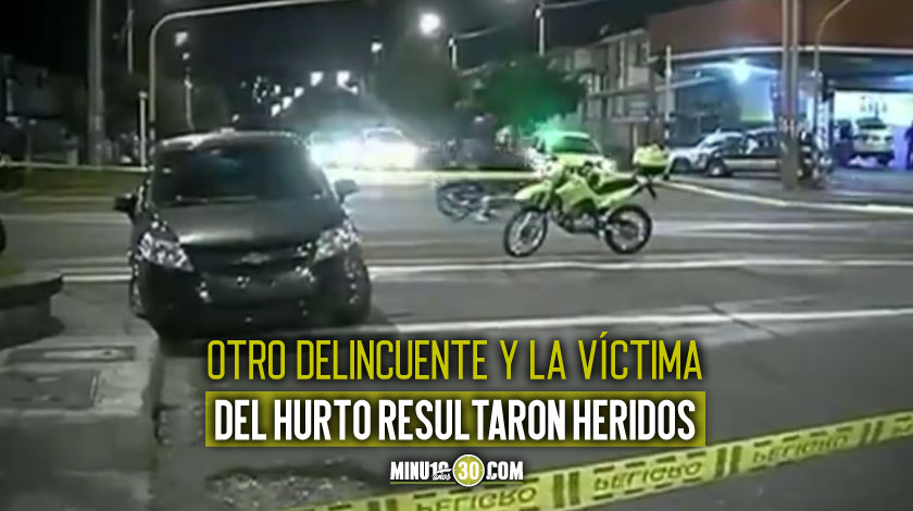 Delincuente fue abatido a bala por la Policía en medio de un intento de robo