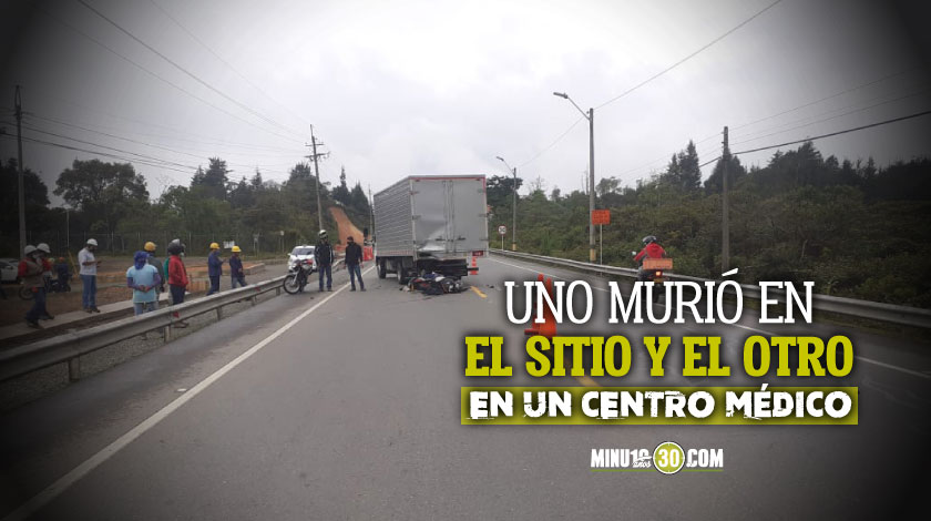 EN FOTOS Y VIDEO: ¡Terrible! Accidente fatal dejó dos muertos en  la vía al aeropuerto José María Córdova