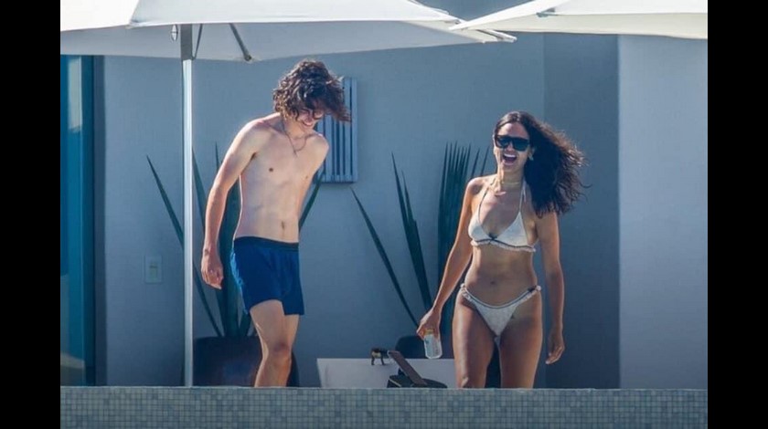 Timothée Chalamet  ‘coquetea en México’ con Eiza González