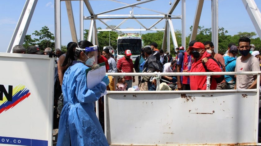 Venezolanos no son armas biológicas