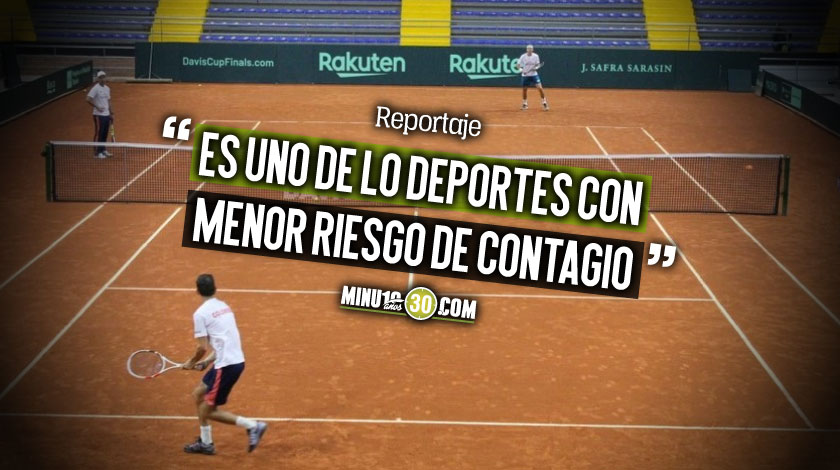 Tenis de campo, a la espera del aval para la reanudación