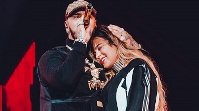 Karol G, publica fotografía con Anuel AA por su cumpleaños