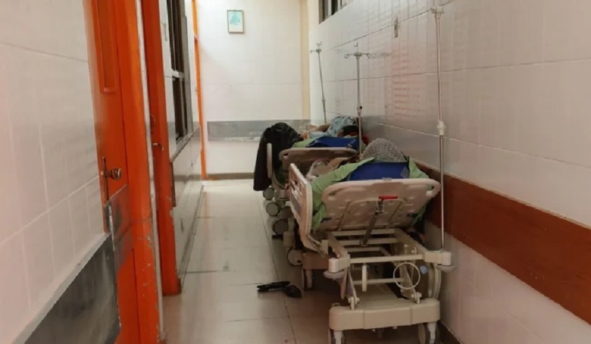 Mostraron en vivo la muerte de un paciente con coronavirus