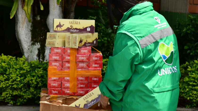 cajetillas de cigarrillos