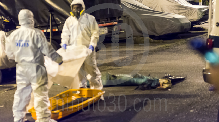 EN FOTOS Y VIDEO: Entre costales tiraron a dos muertos por el barrio San Diego 3 SANDIEGO