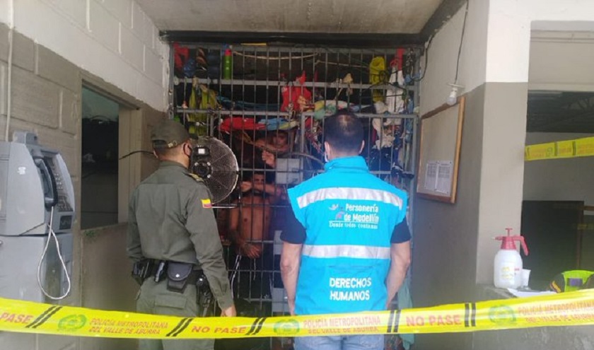 Hay un caso positivo de Covid-19 en la estación de policía El Poblado