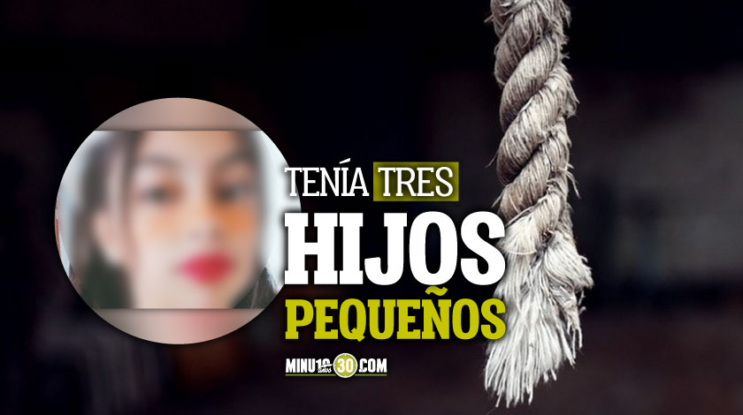 Joven madre se habría quitado la vida por no tener con qué pagar el arriendo