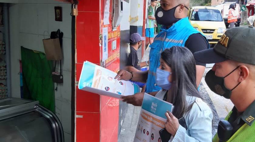 Jornada de sensibilización a comerciantes en Enciso