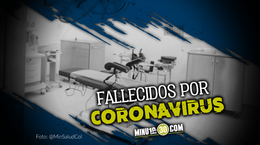 Muertes por coronavirus en Colombia: FALLECIERON DE COVID-19