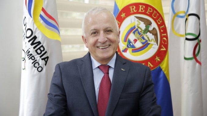 presidente del Comité Olímpico Colombiano, Baltazar Medina