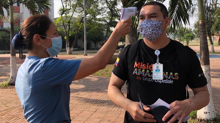 Profesionales de salud llegan a Amazonas