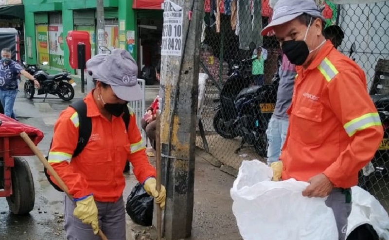 Limpieza del sector Sinaí