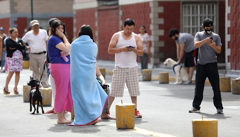 Un muerto tras el terremoto de 7,5 en el sur de México