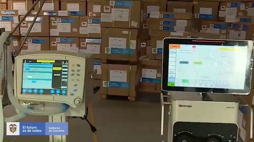 257 nuevos ventiladores Colombia