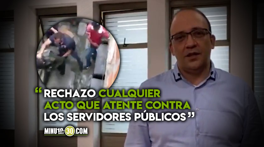 Policías Itagüí Alcalde