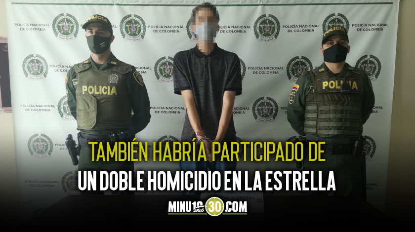 Alias La Chinga fue enviado a prisión, por presuntamente haber asesinado a un hombre en Itagüí 1 Alias La Chinga