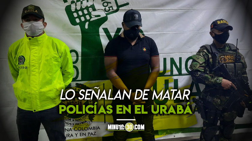 VIDEO: Agarraron en Las Palmas a alias ‘Juancho’, presunto cabecilla de finanzas del Clan del Golfo en Turbo 1 Capturado alias Juancho del Clan del Golfo en Antioquia Medellin Las Palmas Turbo