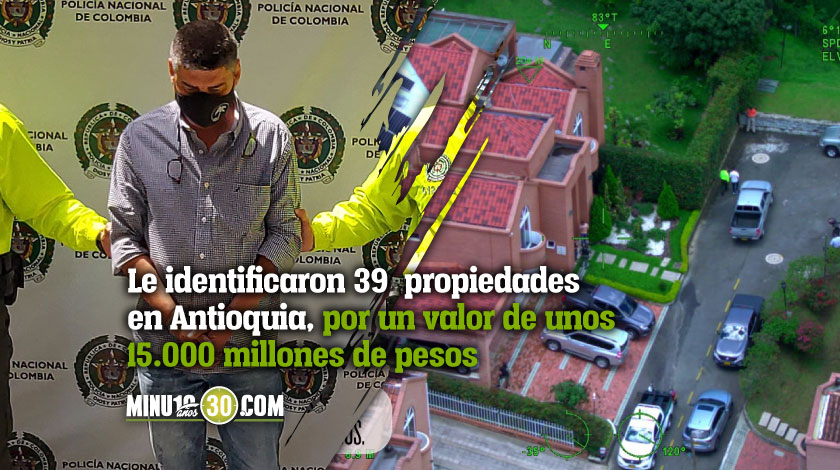 EN VIDEO: Así fue la captura de “El Piloto”, narco y criminal de las AUC vinculado en la masacre de El Aro 1 Captura de alias EL Piloto