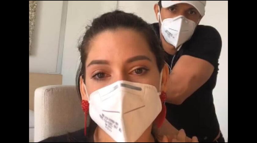 Daniela Donado positivo covid en familia