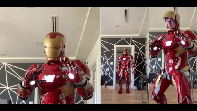 DAVID BRODIK INFLUENCER ESLOVACO LOGRA ATENCIÓN DE IRON MAN FOTO REDES SOCIALES Iron Man