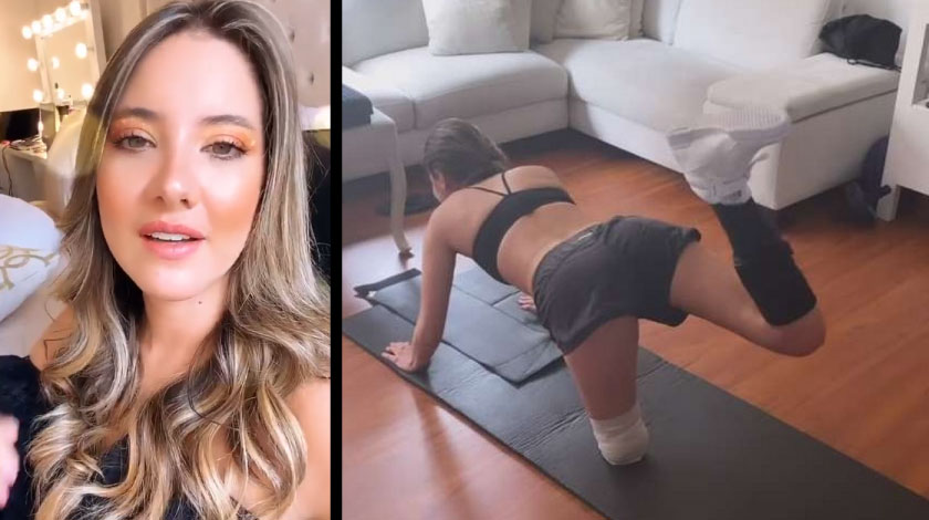VIDEO: “Por primera vez me apoyo sobre mi muñón”: Daniella Álvarez mostró cómo tiene de fortalecida esa parte de su cuerpo