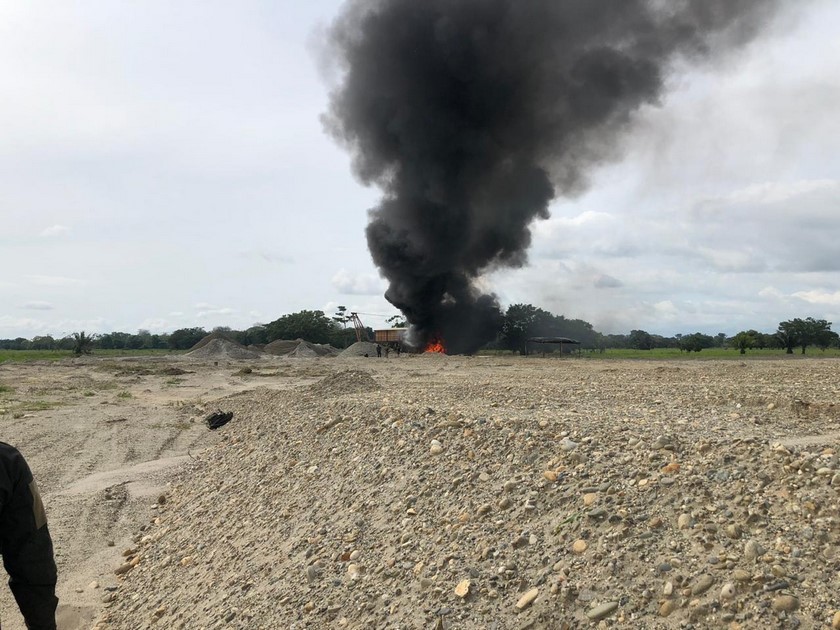 Minas ilegales Los Caparros Zaragoza