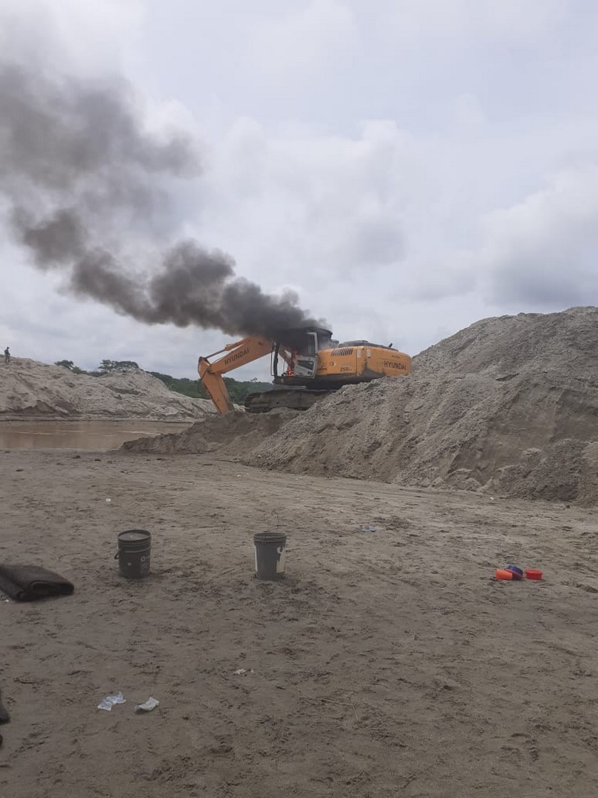 Minas ilegales Los Caparros Zaragoza