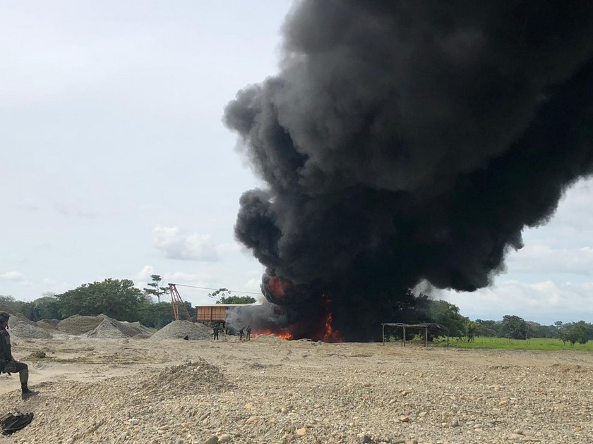 Minas ilegales Los Caparros Zaragoza