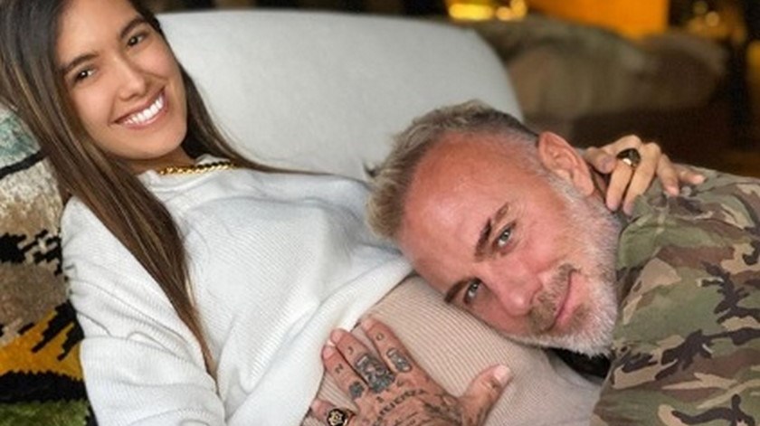 VIDEO: Gianluca Vacchi utilizó un helicóptero para dar a conocer el sexo de su bebé