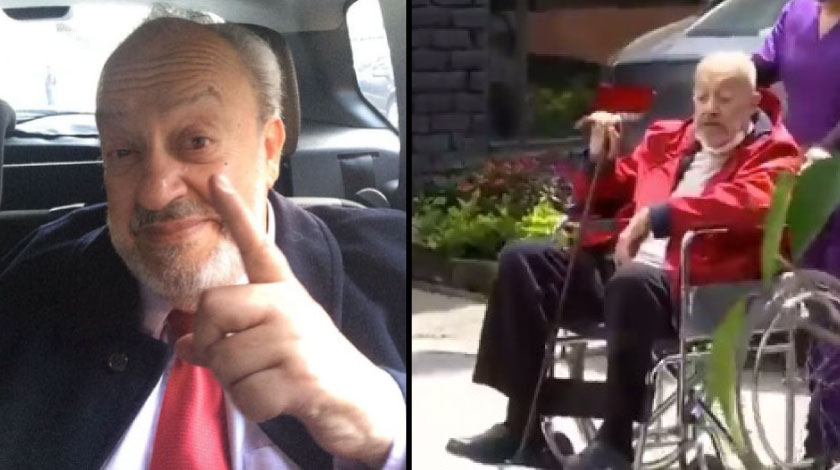 VIDEO: En silla de ruedas, el ‘Gordo’ Benjumea contó cómo fue la cirugía y cómo va su recuperación