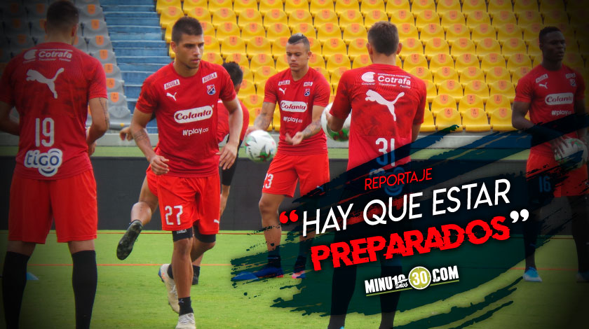 Jugadores de Medellín esperan “estar a la altura” cuando se reanude la Liga