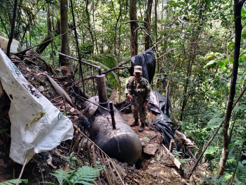 Laboratorio cocaína Los Chatas San Francisco
