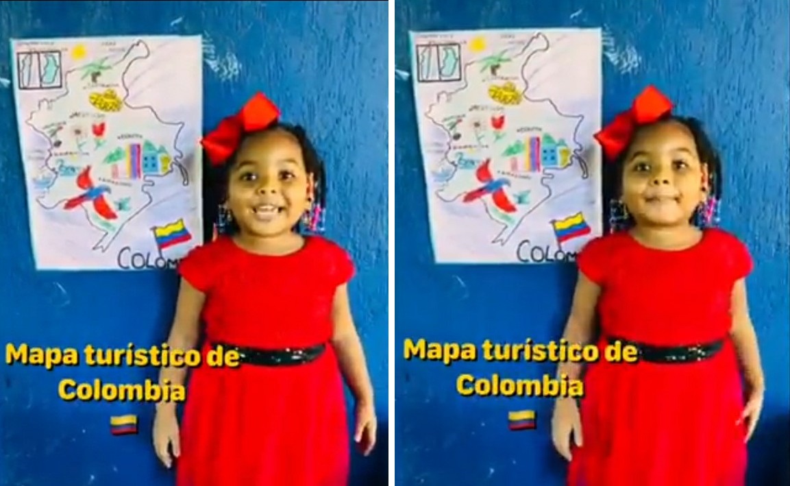 Ariana Camila Mosquera la guía covid de Colombia