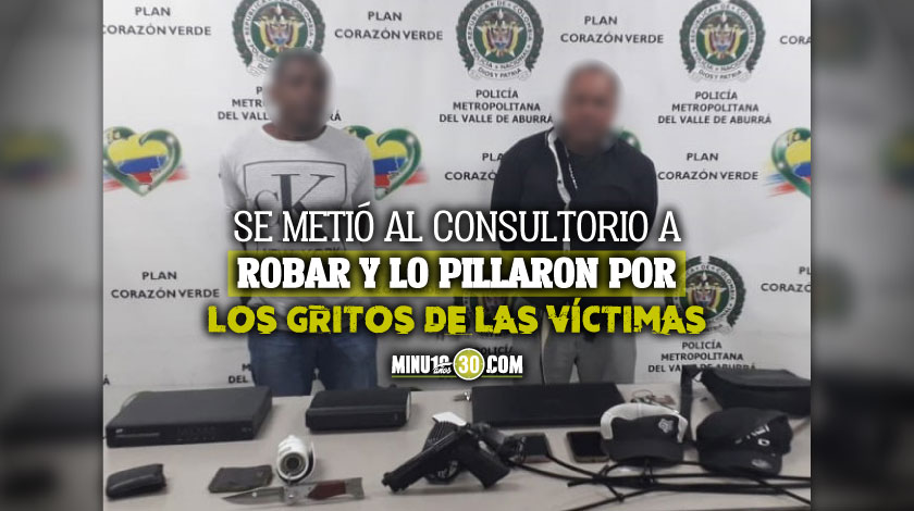 Más de 10 años de cárcel pagará uno de los que secuestró y amordazó a odontólogas en su consultorio en Itagüí 1 Secuestradores ladrones consultorio odontologico en el municipio de Itagui Antioquia