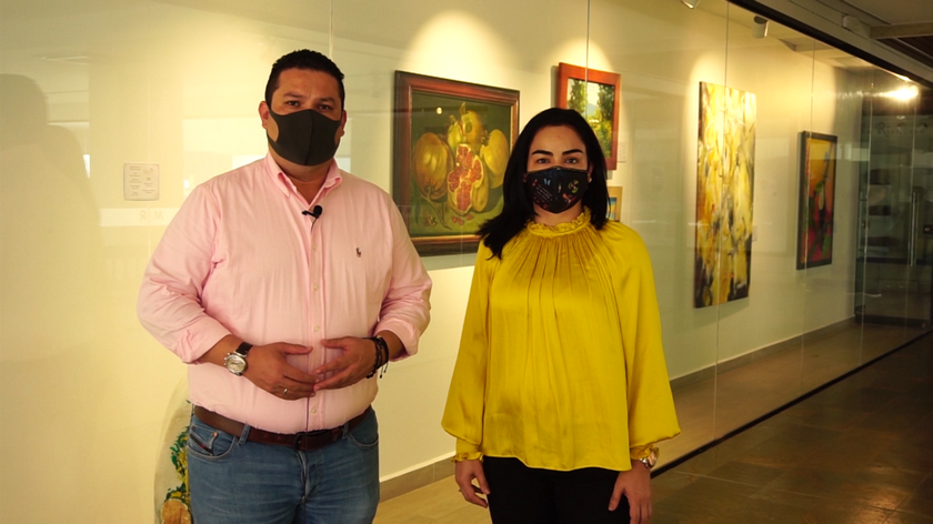 VIDEO: En Rionegro están haciendo subasta de obras de arte para ayudar a los más afectados por la pandemia 