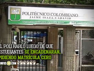 ¡Va por buen camino! Aunque aún no se ha completado, el 'Poli' Jaime Isaza Cadavid avanza en la matrícula cero 1 Va por buen camino Aunque aun no se ha completado el Poli Jaime Isaza Cadavid avanza en la matricula cero