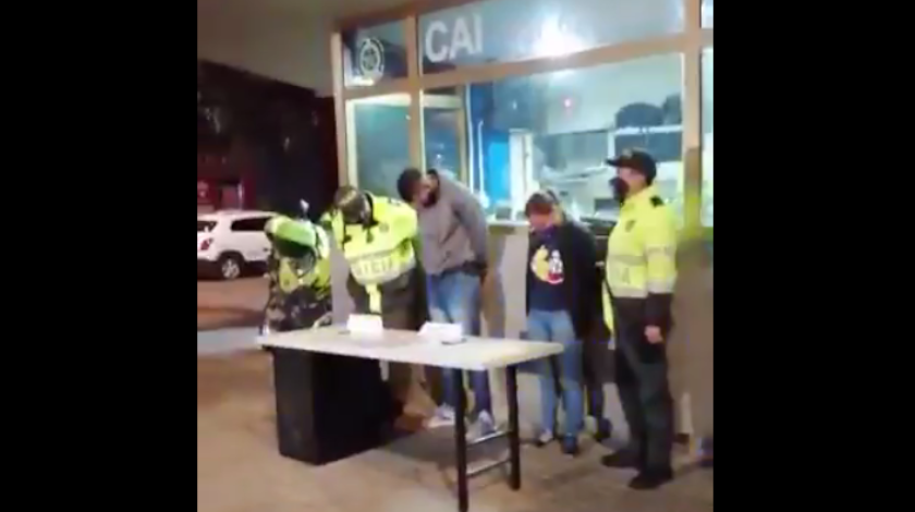 Capturados en Bogotá