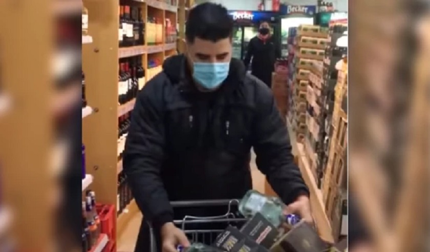 ¿Avispado?, colombiano en Chile se ganó un minuto feliz en el super y solo cogió licor