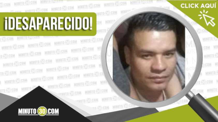 Rafael Wiston Estrada Ladino de 43 años está desaparecido, ¿lo ha visto? 1 desaparecido