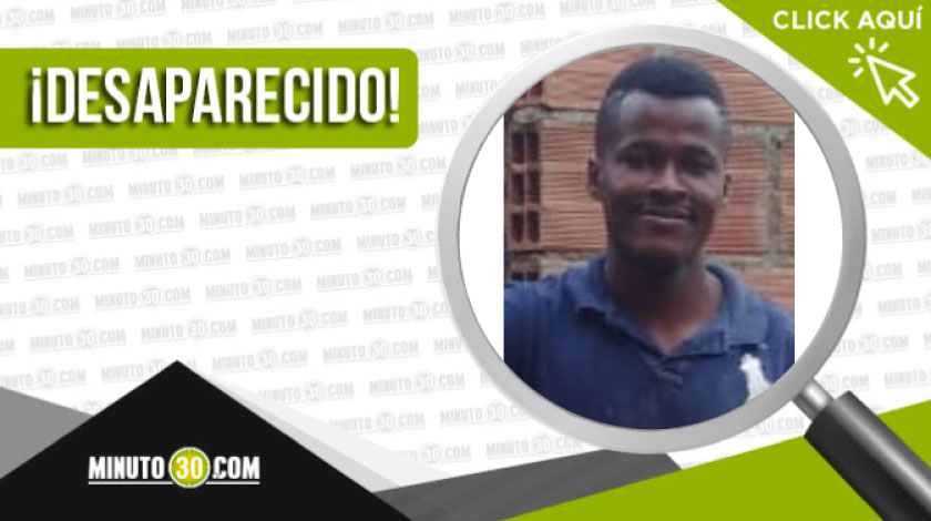 Desaparecido en Medellín