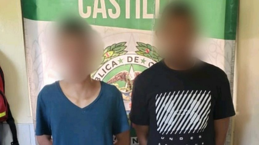 Hombres capturados intento hurto