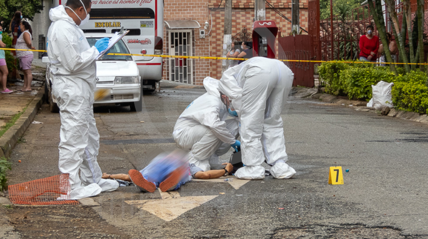 FOTOS Y VIDEO: ¡Bien tempranito! Mataron a balazos a un hombre en Villa Hermosa, este lunes 27 8 VILLA HERMOSA