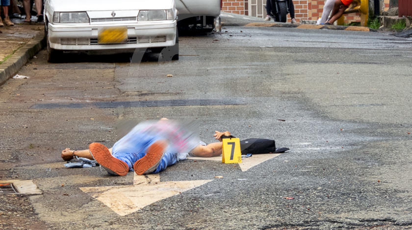 FOTOS Y VIDEO: ¡Bien tempranito! Mataron a balazos a un hombre en Villa Hermosa, este lunes 27 11 VILLA HERMOSA