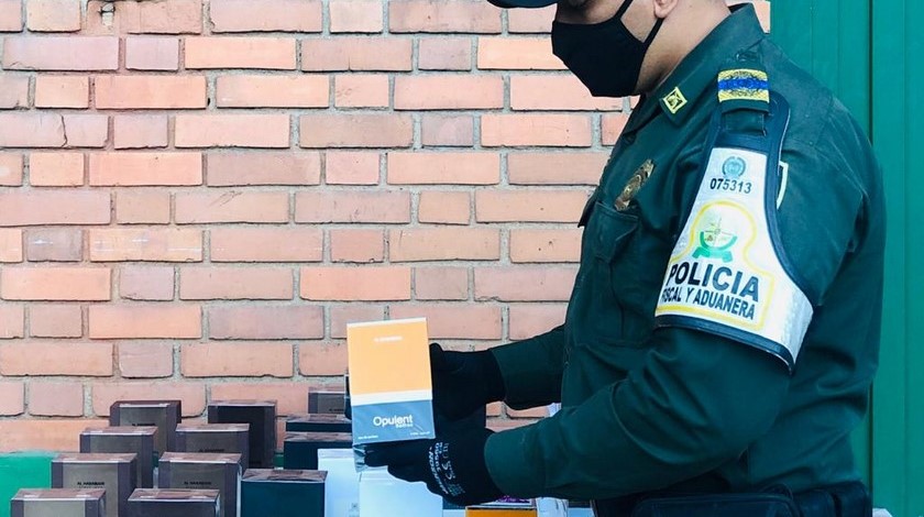 Mercancía de contrabando incautada