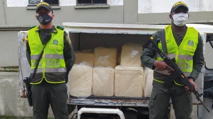 Queso incautado en Condoto