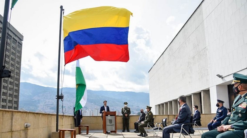 Quintero conmemoración independencia de Colombia