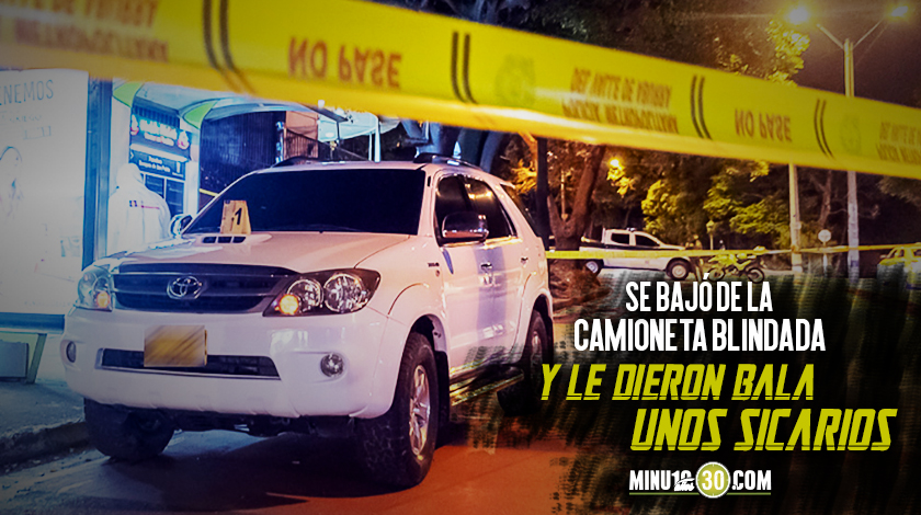Acribillaron a bala a un hombre que iba en una Toyota por el sector del Rinconcito Ecuatoriano en Robledo