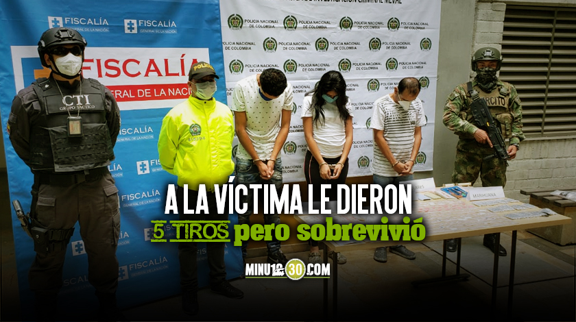Cogieron a tres personas que habrían atacado a bala a un joven en Belén, para robarle 1 Aseguradas tres personas que habr%C3%ADan atentado contra un universitario para hurtarle sus joyas