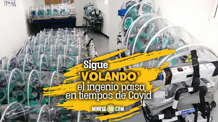 FOTOS: ¡Tesos! En la Universidad Nacional sede Medellín hicieron 12 cámaras para aislar pacientes Covid-19