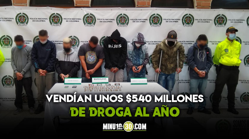 EN VIDEO: Cayeron 10 sujetos de “El Tablazo”, dedicados a vender vicio en el barrio Playa Rica de Itagüí 1 Capturados 10 integrantes de El Tablazo